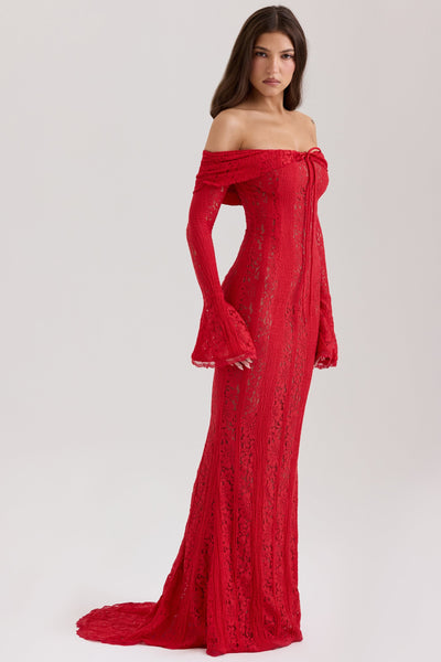 Belle | Maxi Dress - IVORY MUSE