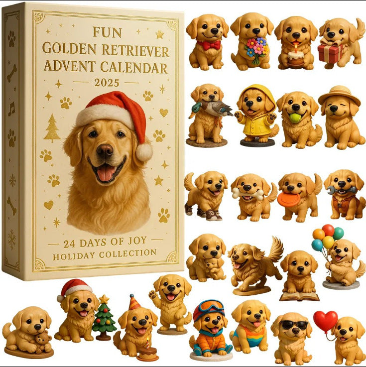 Golden retriever Advent Calendar