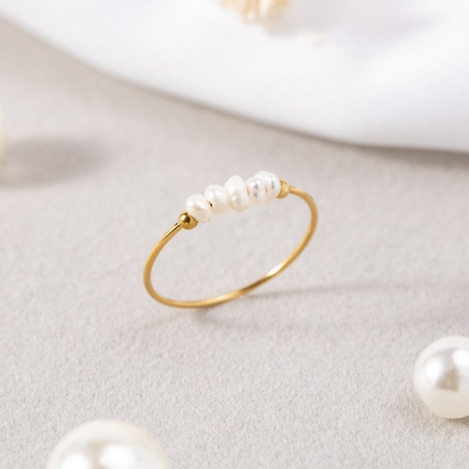 Lucienne | Classic Ring - IVORY MUSE