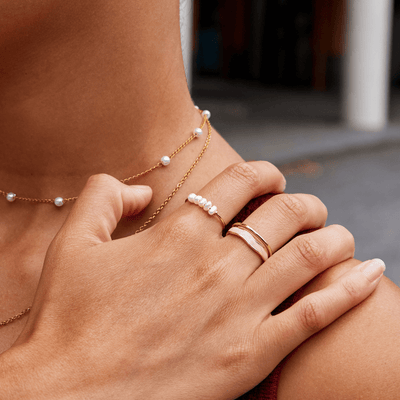 Lucienne | Classic Ring - IVORY MUSE