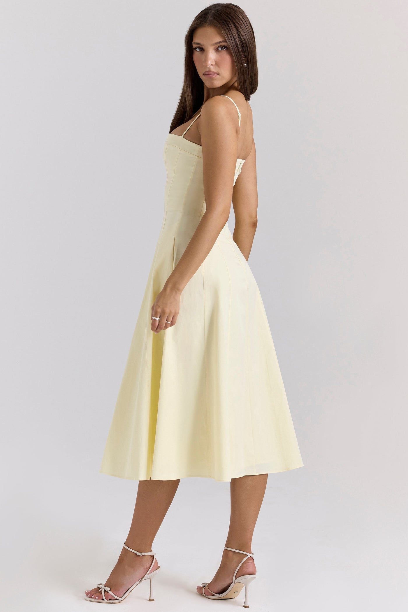 Dolly | Midi Dress - IVORY MUSE