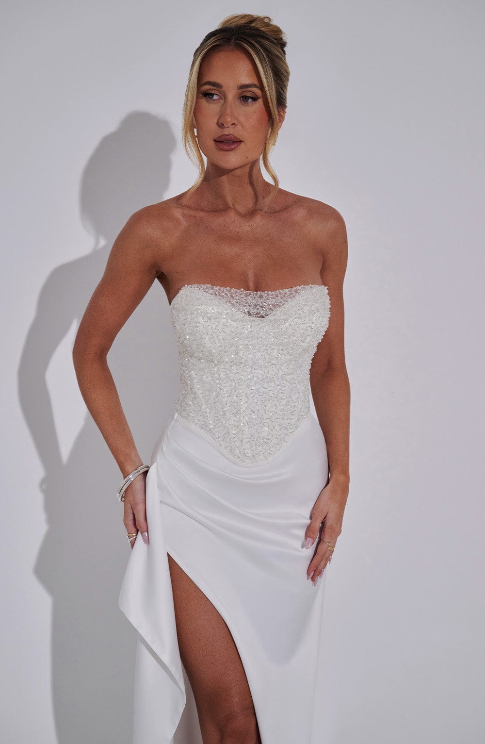 Emrielle | Maxi Dress - IVORY MUSE