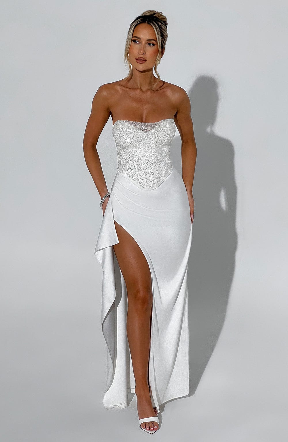Emrielle | Maxi Dress - IVORY MUSE