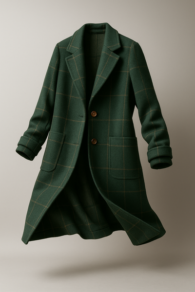 Fiona – Classic Check Coat