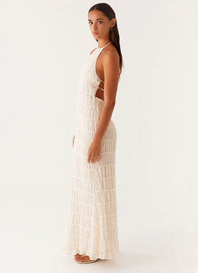 Aullie | Maxi Dress - IVORY MUSE