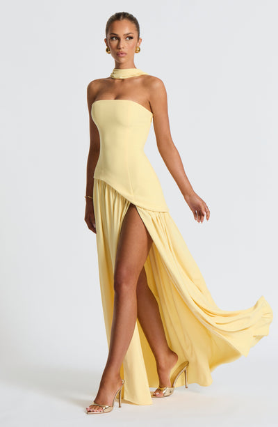 Maliyah | Maxi Dress - IVORY MUSE