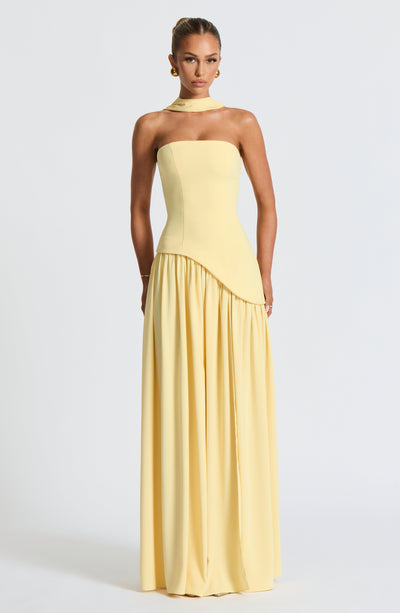 Maliyah | Maxi Dress - IVORY MUSE