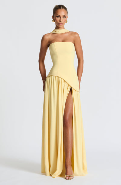 Maliyah | Maxi Dress - IVORY MUSE