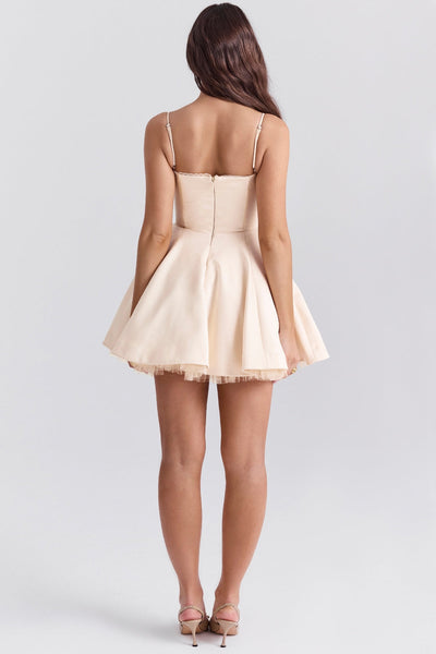 Amalia | Minimoiselle Dress - IVORY MUSE