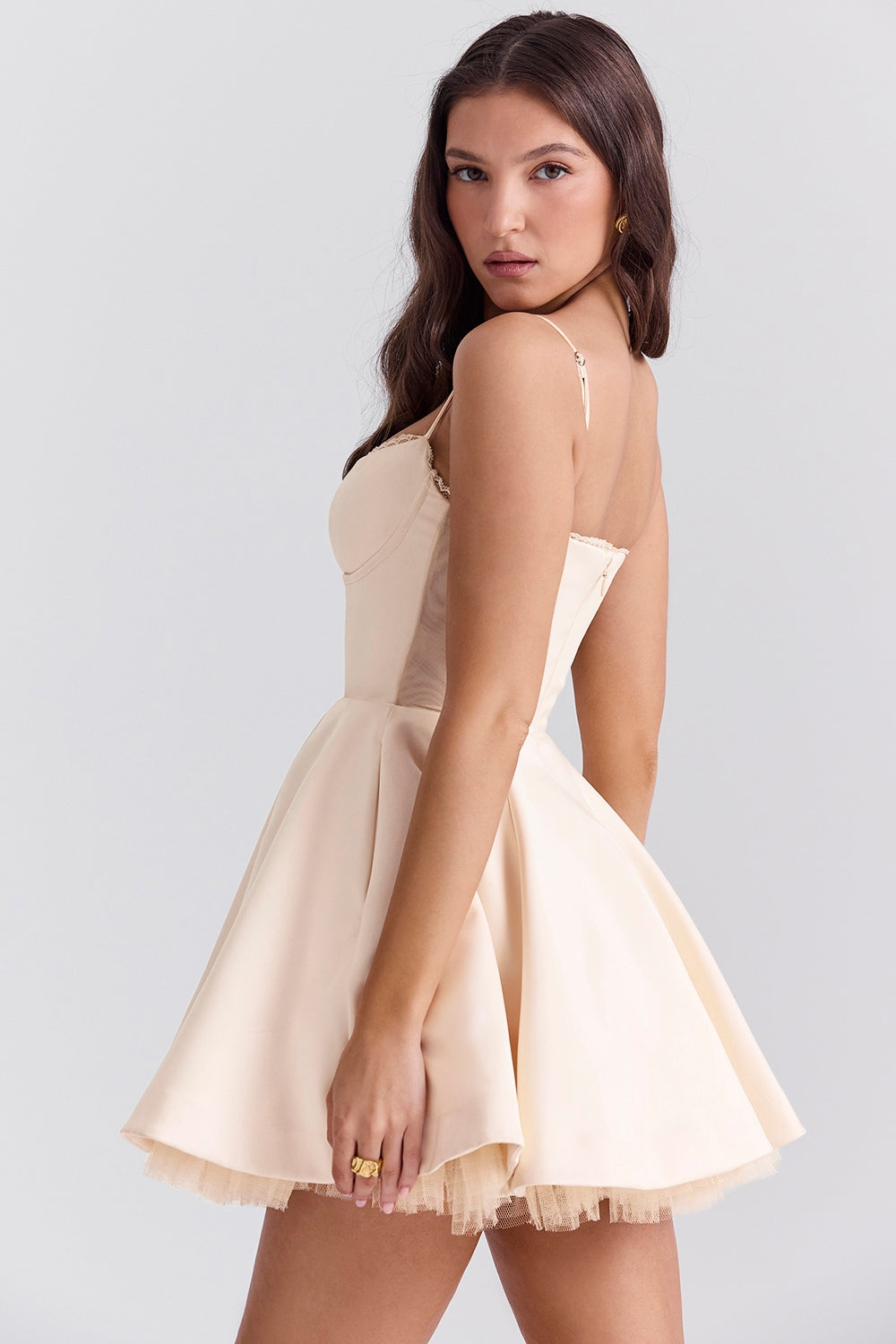 Amalia | Minimoiselle Dress - IVORY MUSE