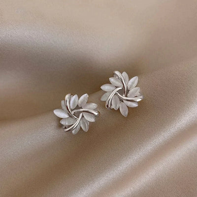 Celestia | Flower Earrings - IVORY MUSE