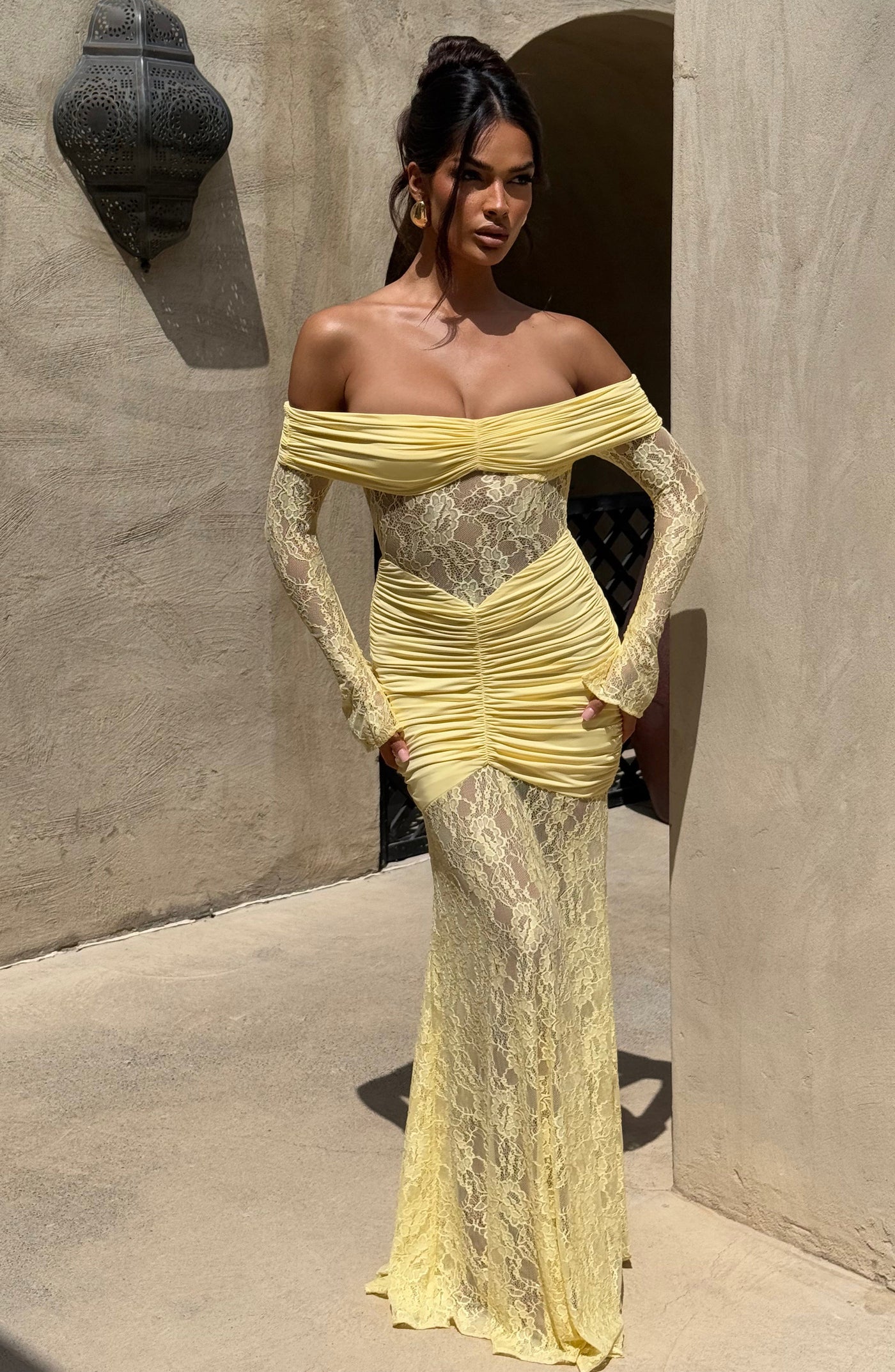 Sauline | Maxi Dress - IVORY MUSE