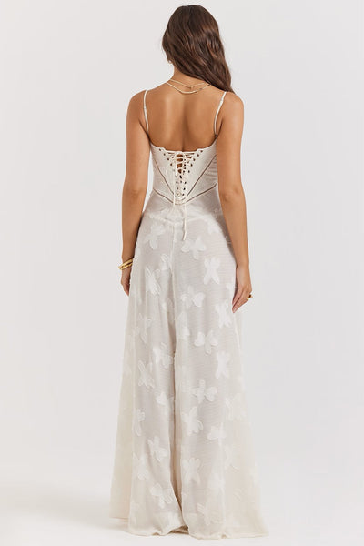 Elora | Enchanted Maxi Dress - IVORY MUSE