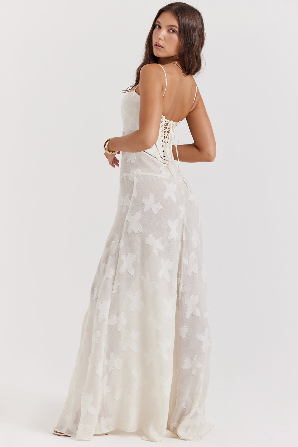 Seren | Maxi Dress - IVORY MUSE