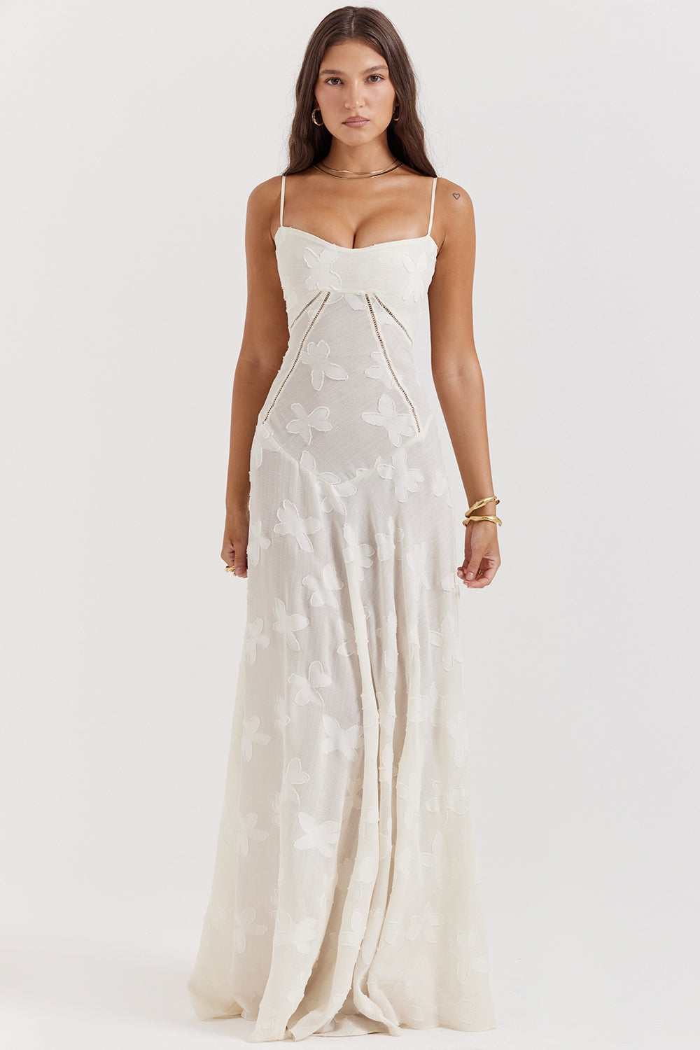 Seren | Maxi Dress - IVORY MUSE