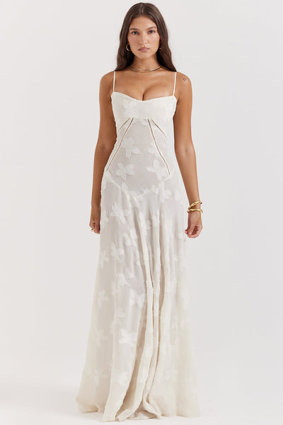 Seren | Maxi Dress - IVORY MUSE