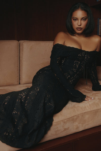 Belle | Maxi Dress - IVORY MUSE