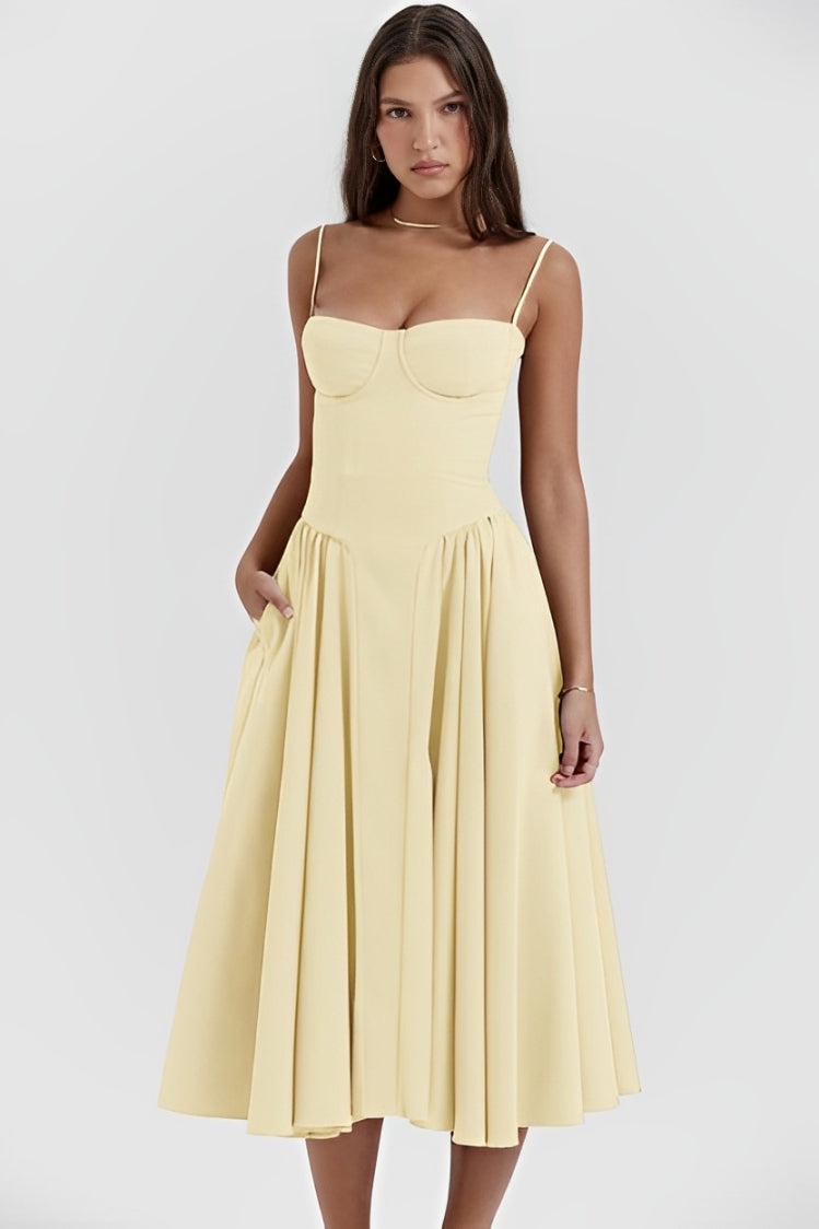 Eva | Comfortable Dress - IVORY MUSE