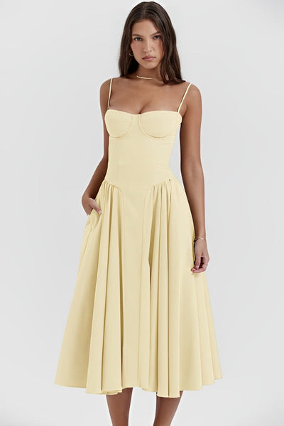 Eva | Comfortable Dress - IVORY MUSE