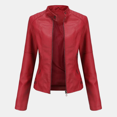 Victoria | Trendy Leather Jacket